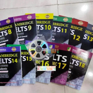 Cambridge IELTS With Answer 8-18 (Academic) with DVD