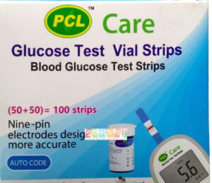 PCL Care Glucose Test Strips - 50 Strips
