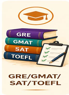 GRE/GMAT/SAT/TOEFL