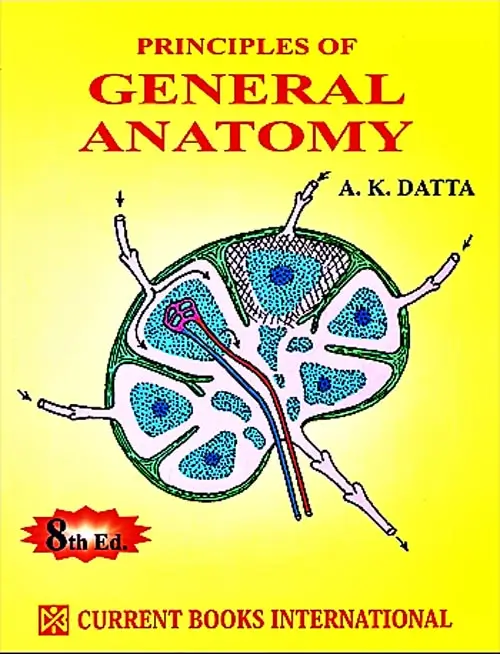 Principles of General Anatomy – A. K. Datta (8th Edition)